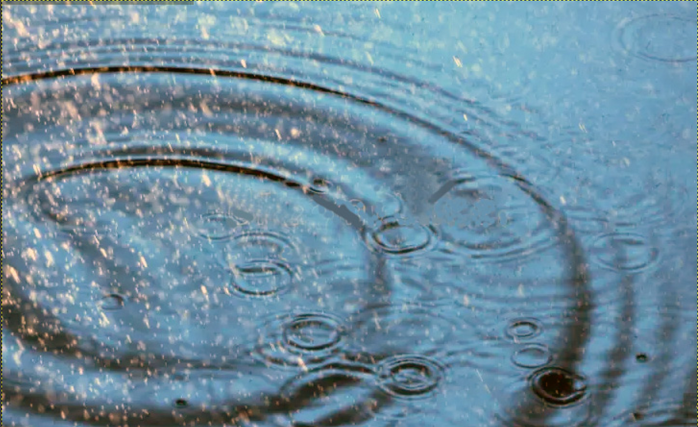 Yin Water — Rain ripples